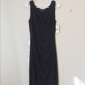 Lauren by Ralph Lauren Black Dress NWT